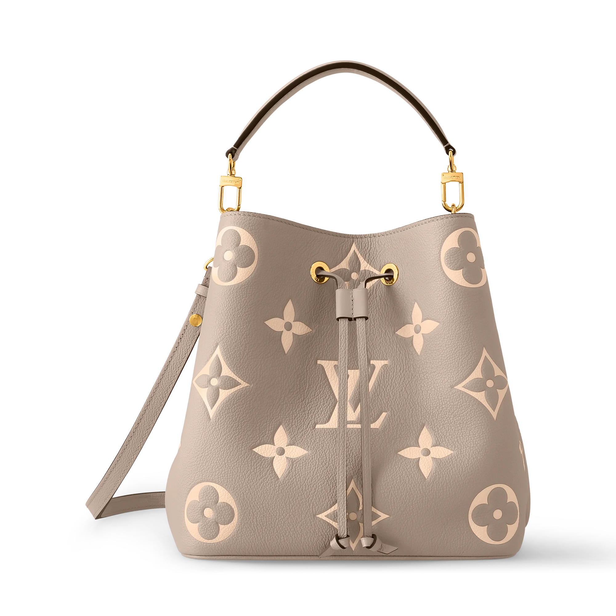 Neonoe Mm Bicolor Monogram Empreinte Leather — Unique