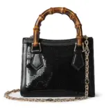 Cabas Gucci Diana brodé petit format