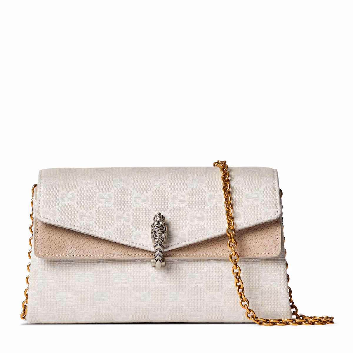 Sac à épaule Dionysus petit format — toile GG ivoire