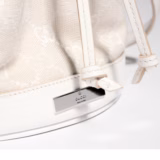 Mini sac seau avec plaque Gucci