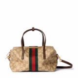 Mini sac Boston avec bande Web