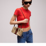 Mini sac Boston avec bande Web