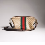 Sac à bandoulière GG moyen format avec Web