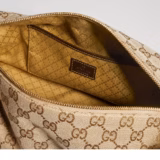 Sac à épaule Gucci Half Horsebit moyen format