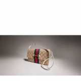 Portefeuille Gucci Horsebit Web avec bandoulière