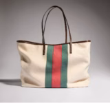 Cabas grand format Gucci Tribeca avec breloque