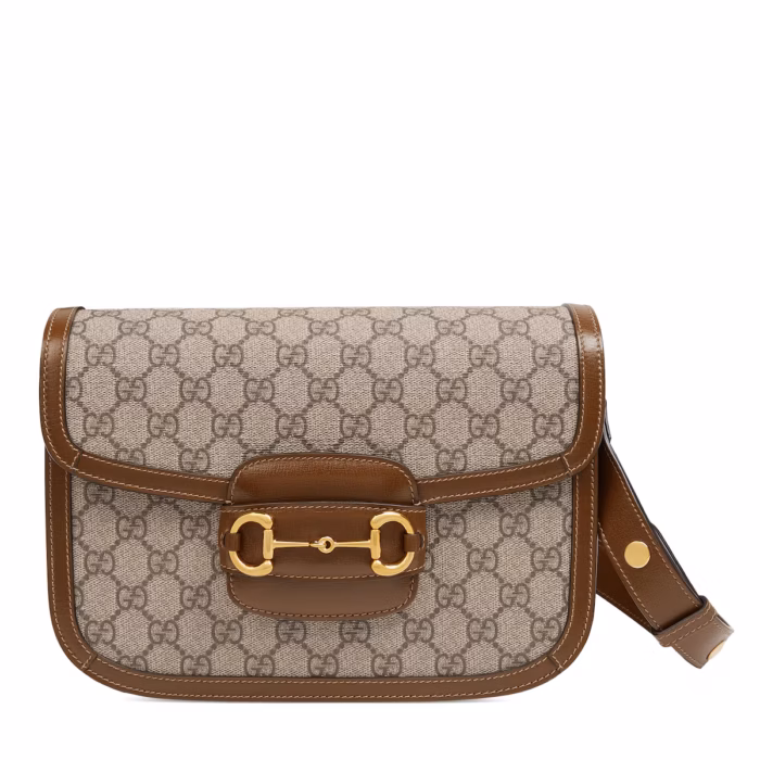 Sac à épaule Gucci Horsebit 1955 moyen format