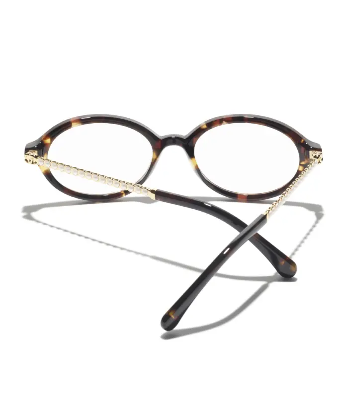 Ovales Tweed écaille