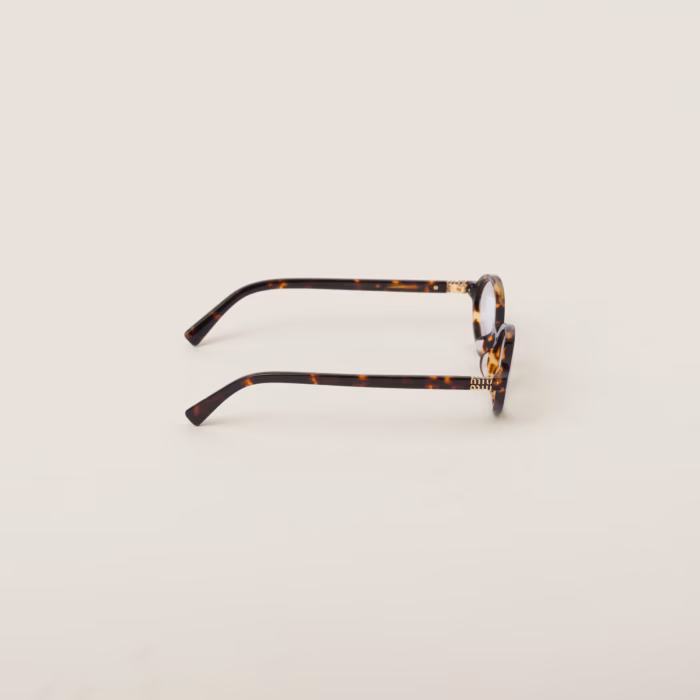 Miu Regard Verre Transparent Blue Ray