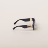 Miu Glimpse Verres Gris Ardoise