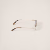 Miu Logo Verres Gris Clair