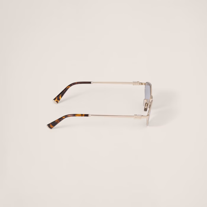 Miu Logo Verres Gris Clair