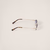 Miu Logo Verres Indigo