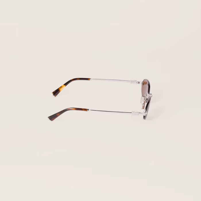 Miu Miu Iconic Verres Marron Chocolat