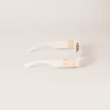 Miu Glimpse Verres marron chocolat