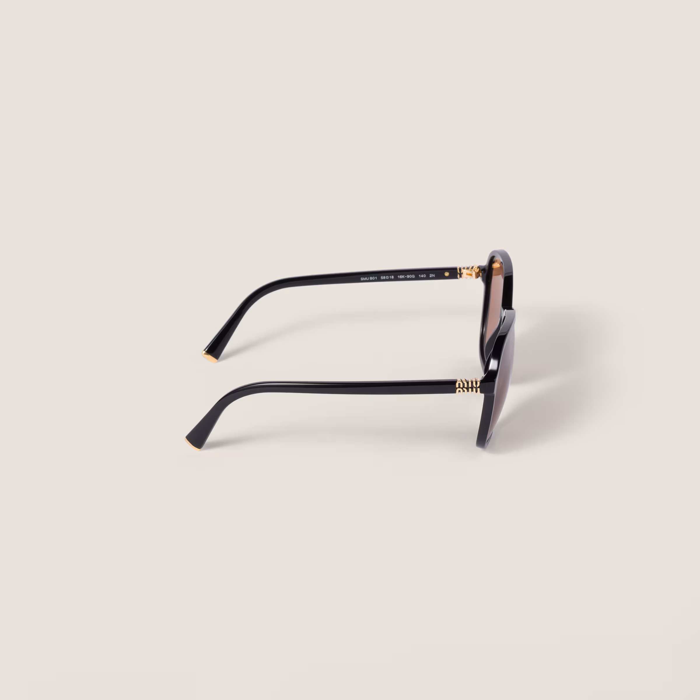 Miu Regard Verres Marron Chocolat — Verres Marron Chocolat