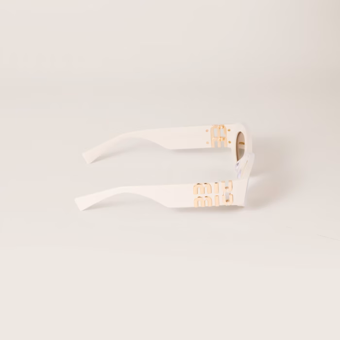 Miu Glimpse Verres marron chocolat