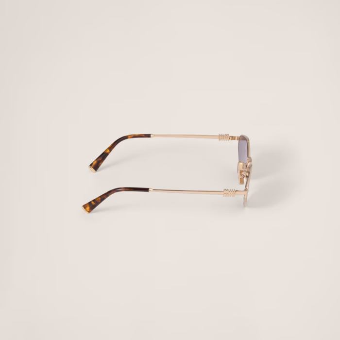 Miu Logo Verres Mauves