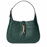Sac Gucci Jackie 1961 moyen format en cuir d’autruche