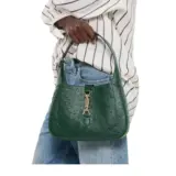 Sac Gucci Jackie 1961 moyen format en cuir d’autruche