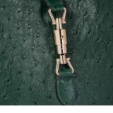 Sac Gucci Jackie 1961 moyen format en cuir d’autruche