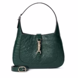 Sac Gucci Jackie 1961 moyen format en cuir d’autruche