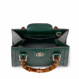 Cabas Gucci Diana petit format en cuir d’autruche