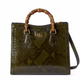 Cabas Gucci Diana en python moyen format