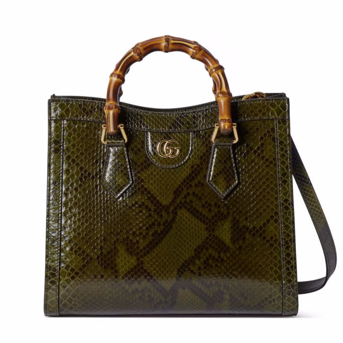 Cabas Gucci Diana en python moyen format