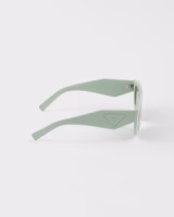 Logo Triangulaire Vert menthe opaque